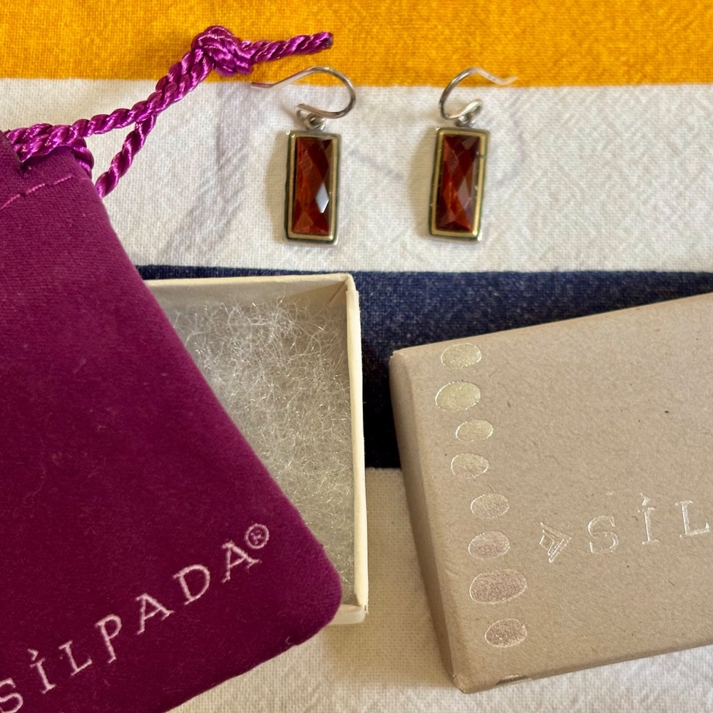 Silpada 'Defining Moment' Sterling Silver Drop Earrings